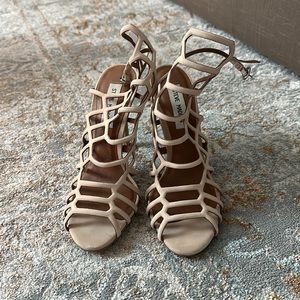Steve Madden HoneyComb Tan Heels